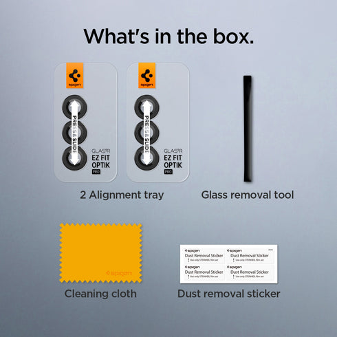 Spigen Galaxy Z Fold 6 Lens Protector Optik Pro EZ Fit